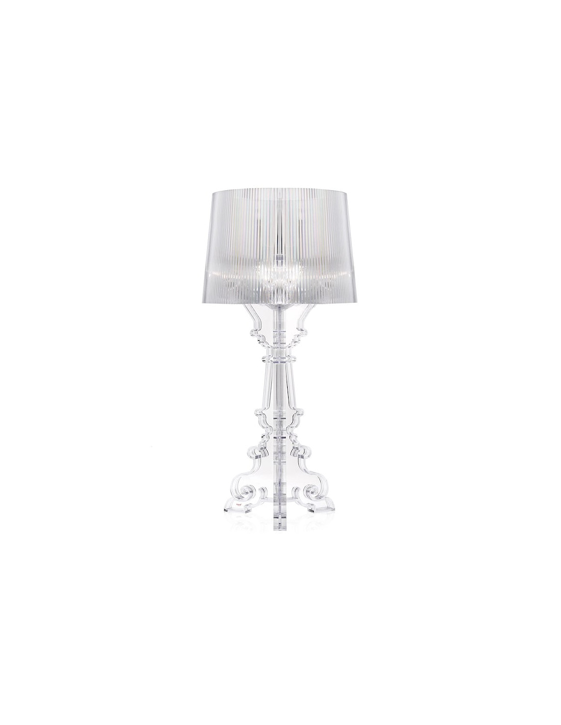 Kartell Lampada Bourgie Ambiente Soggiorno Colore Trasparente Materiale