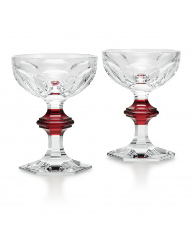 Baccarat Set 2 bicchieri Harcourt 1841 coppa