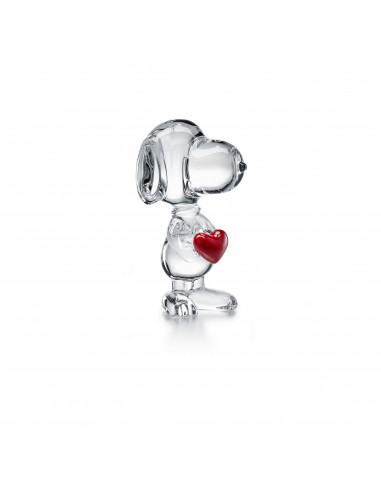 Baccarat Scultura Snoopy cartoon