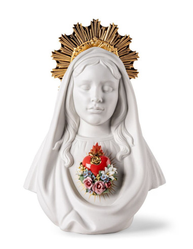 Lladrò Immaculate Heart of Mary Sculpture