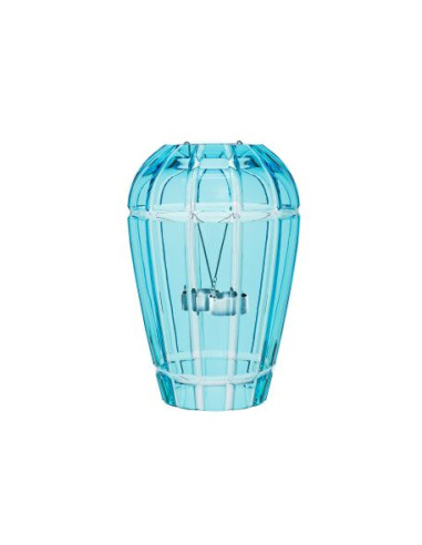 Saint Louis En Cage Candle Holder. Sky Blue