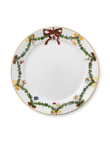 Royal Copenhagen Star Fluted Christmas Plate 27