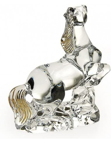 Baccarat Sculpture Horse Zodiac Grand dore