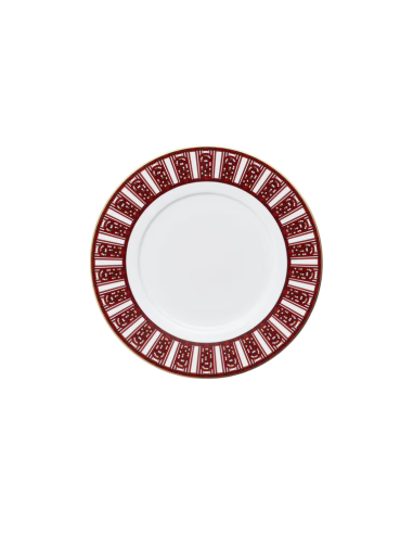 Baccarat Arcadia Red dessert Plates, Set of 6