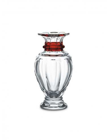 Baccarat Harcourt Balustre Vase red PM