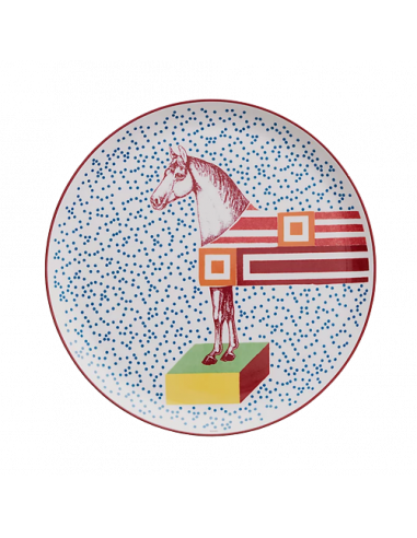 Hermès Hippomobile cake plate