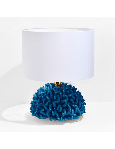 Riccio Caprese Lampada Anemone 34x40 Blue Capri