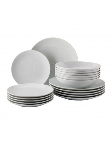 Rosenthal Set 18 piatti Mesh Weiss Tondo