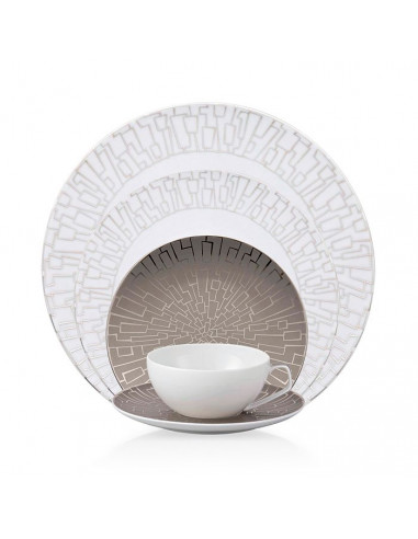 Rosenthal Set 6 posti tavola Tac skin platino