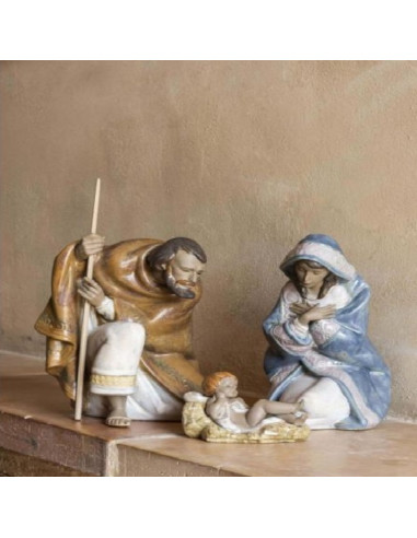 Lladró Set Natività Bianco Natale - Gres