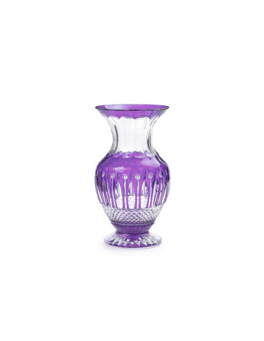 Saint Louis Tommy Vase. Purple