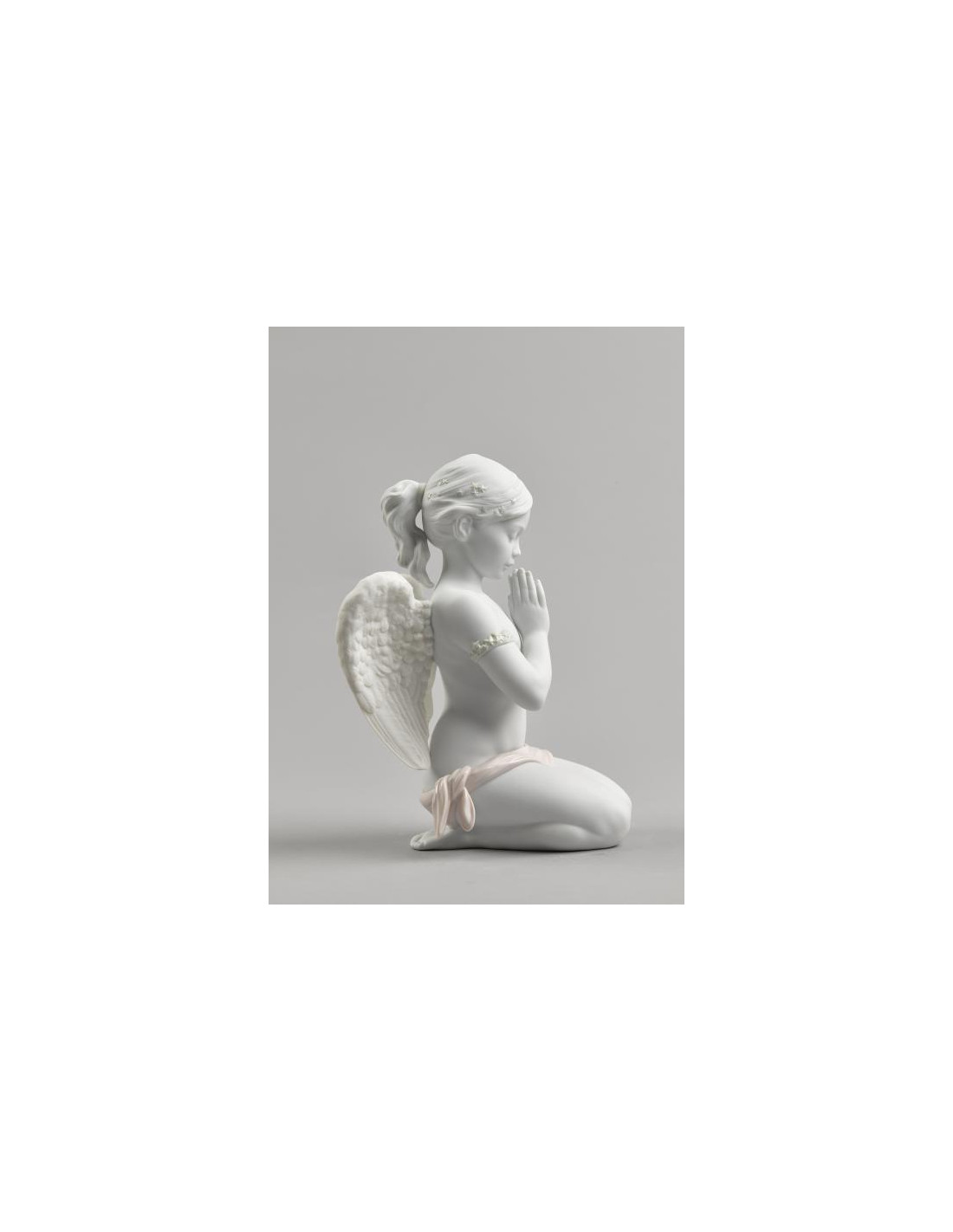 Lladro' Angioletto che prega porcellana