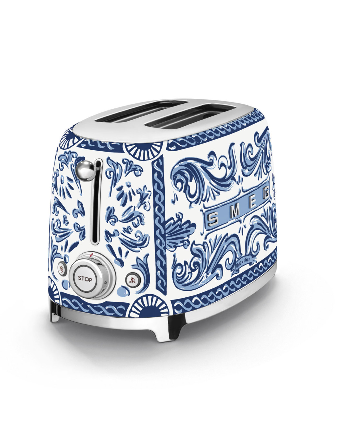 Smeg Tostapane 2 fette 50's Style Blu Mediterraneo Dolce & Gabbana