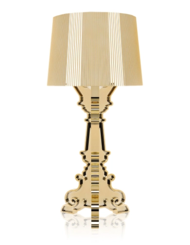 Kartell Lampada Bourgie Metal Gold