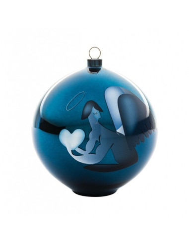 Alessi Sfera natalizia Blue Christmas 2