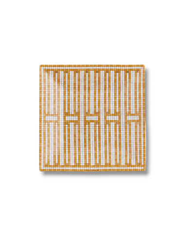 Hermès Mosaique au 24 gold square plate n°2