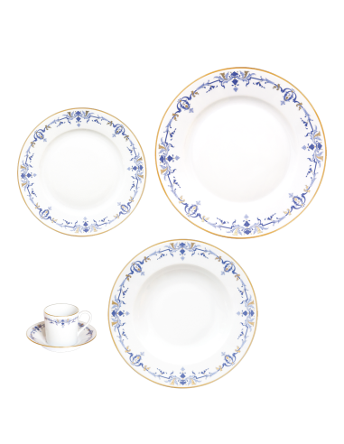 Haviland Set 5 pezzi Tavola Ritz Marthe