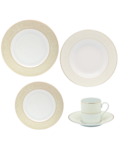 Royal Limoges Set 4 pezzi Tavola Beleme