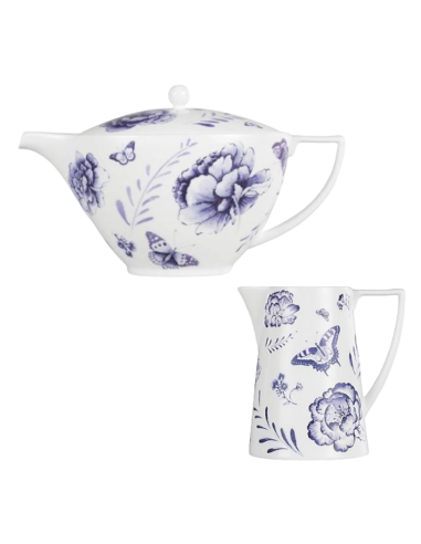 Wedgwood Set 2 pezzi The Butterfly Blue