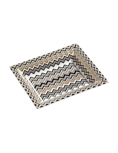 Missoni Home Svuotatasche Zig Zag Gold 20x16