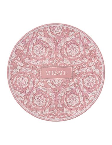 Versace Piatto Barocco Rose