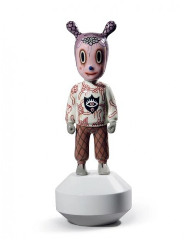 Statua Lladró The Guest by Gary Baseman. Modello piccolo. Edizione numerata